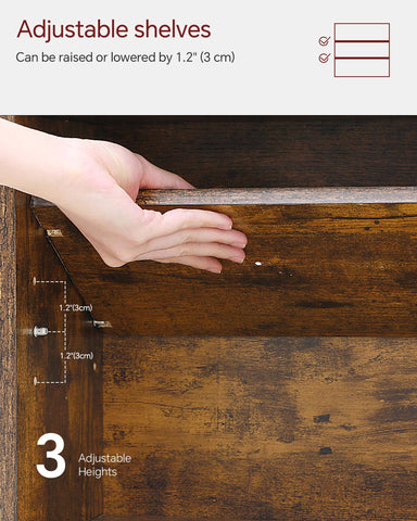 SUNMORY tree bookshelf open cabinet provides versatile shelving for books and decor