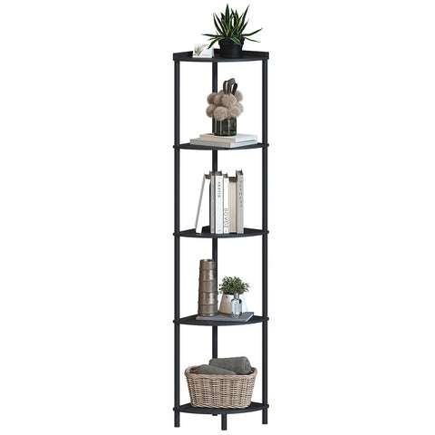 Sunmory dark rustic-black industrial finish matches modern and classic interiors.