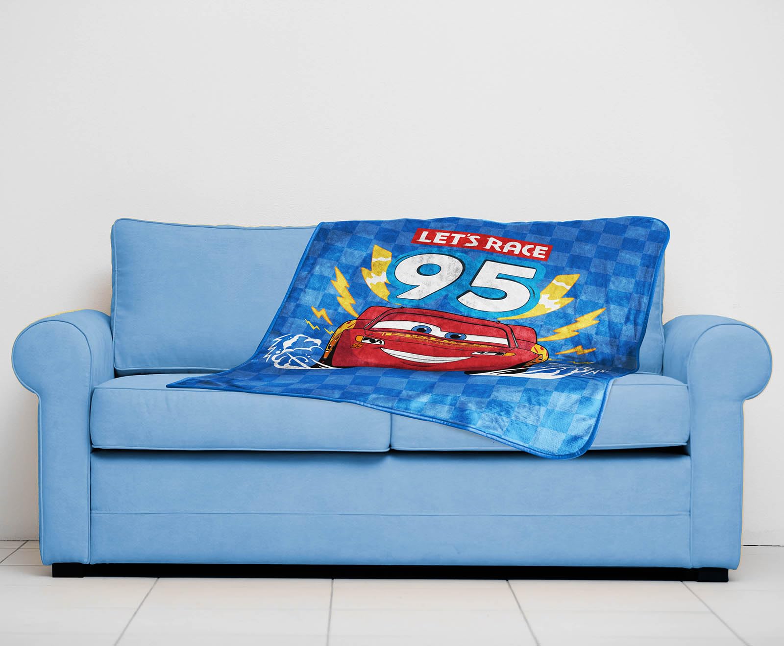 Sunny Side Up 40 x 50 inch blanket for on-the-go adventures.