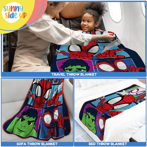 Sunny Side Up Ghost Spider Gwen illustration adds playful charm to travel snuggle moments
