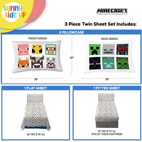 Sunny Side Up soft microfiber sheets close up highlighting gentle texture