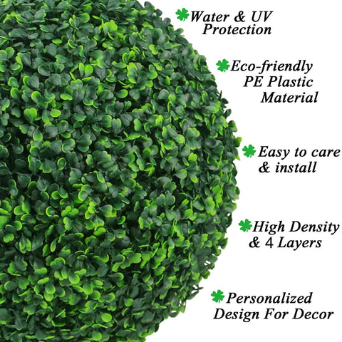 Sunnyglade topiary ball assembly, quick setup for elegant spaces.