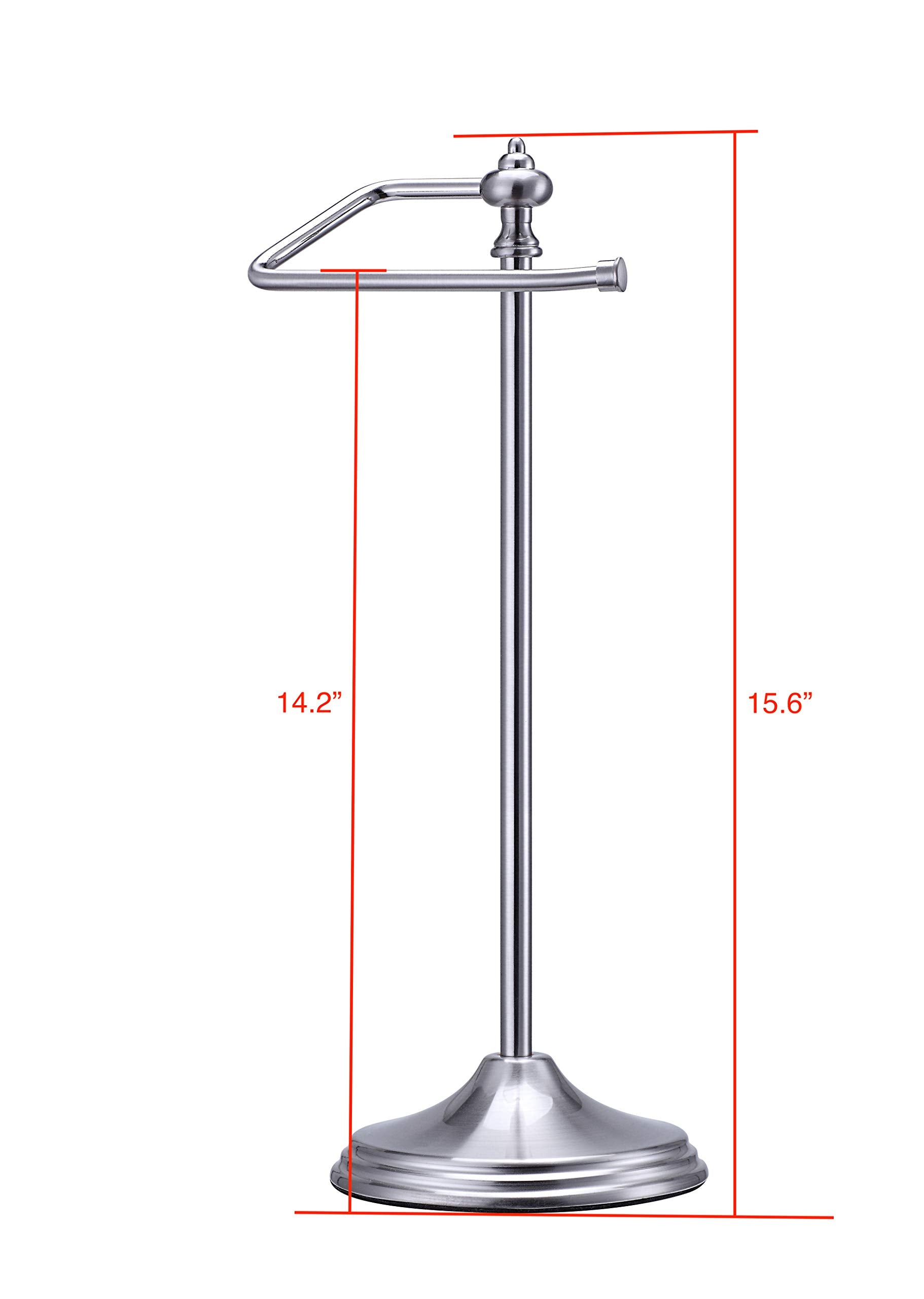 SunnyPoint countertop towel holder offers versatile placement and simple assembly.