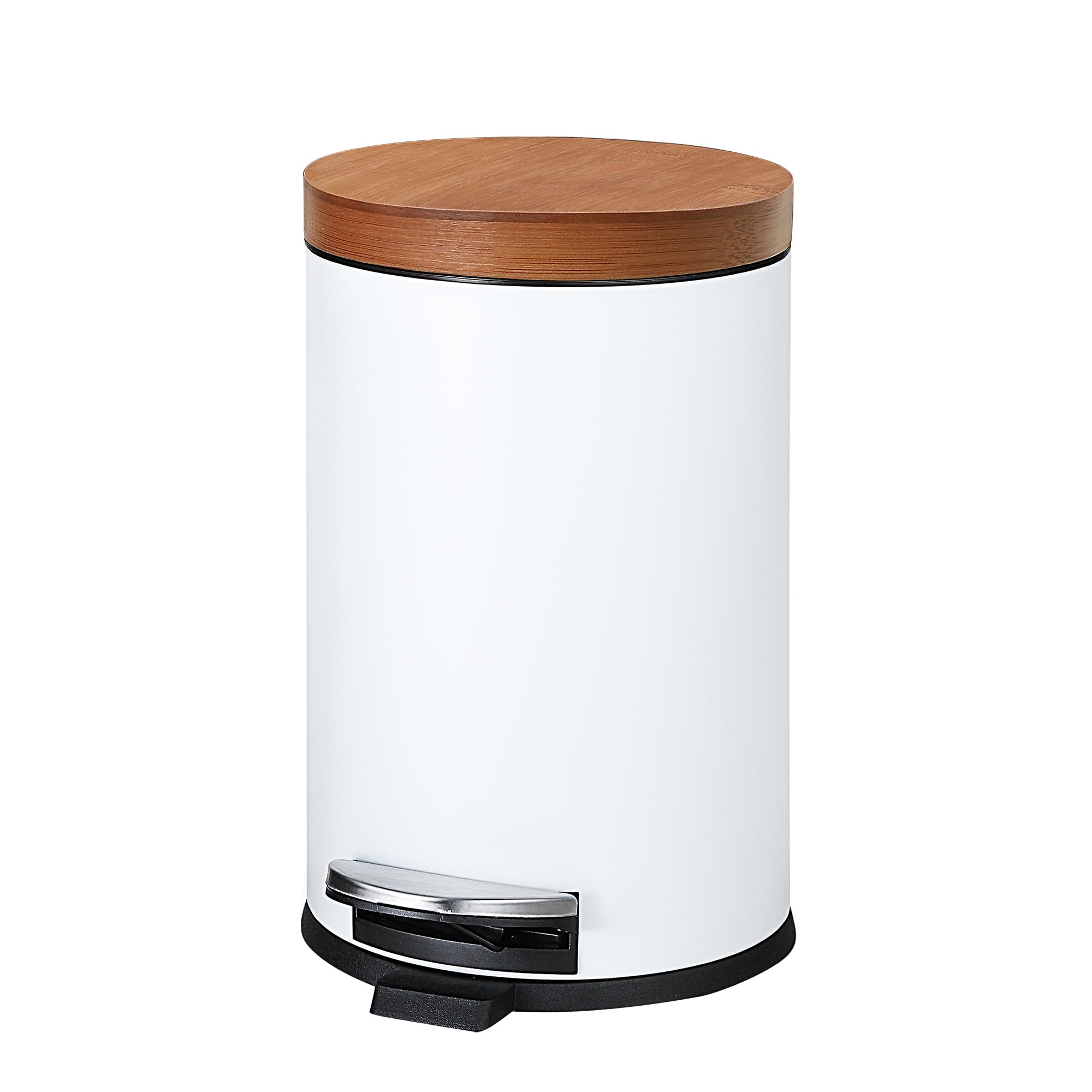 SunnyPoint Elite 4.5L trash can front view; compact and space-saving.