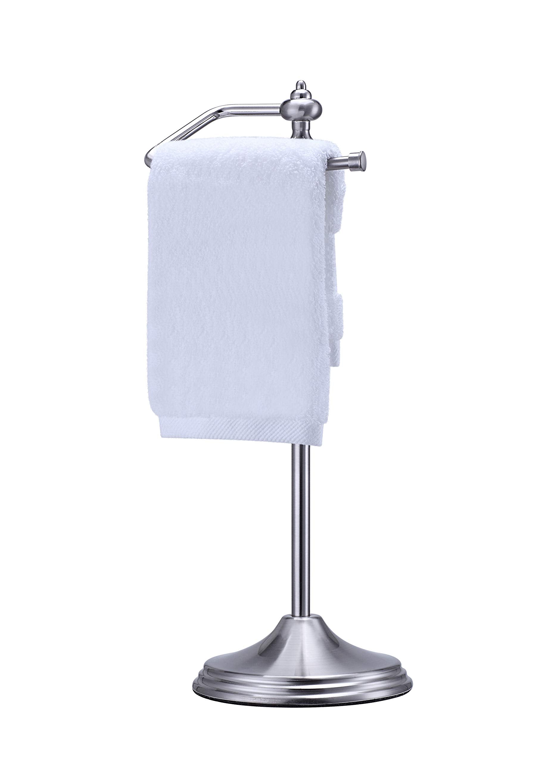 SunnyPoint heavy-weight towel holder base with stable construction for fingertip towels.
