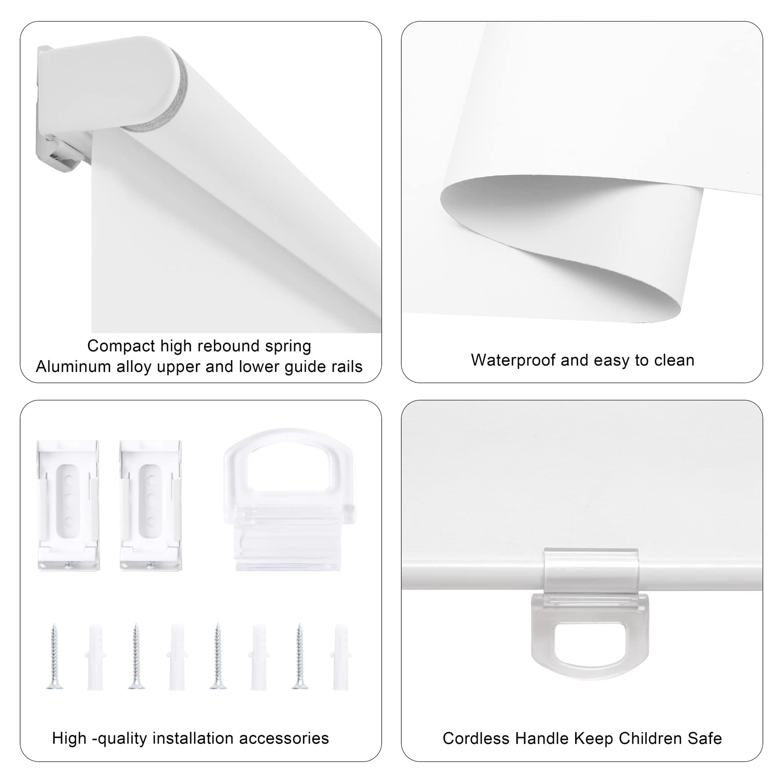 Sunoff shade blocks heat with visible sun contrast and glare reduction