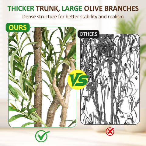 Suntee olive tree easy-assembly guide enables quick setup.