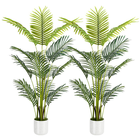 Suntee palm decor suits offices, living rooms, and entryways.