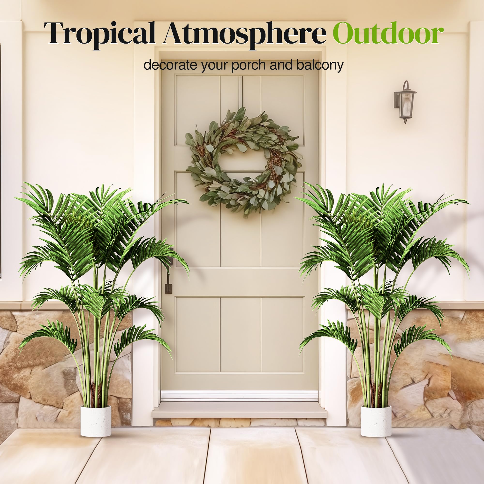 Suntee year round greenery adds vibrant shade to any room.
