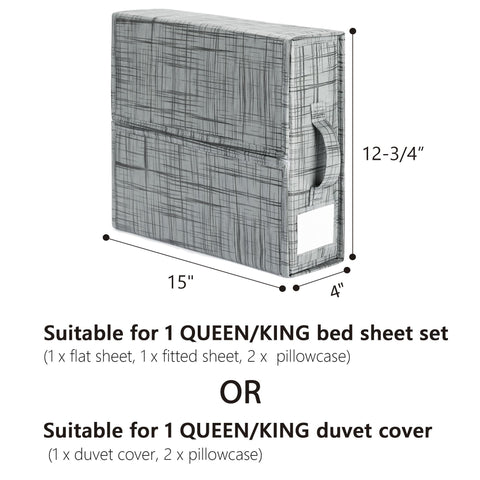 SUOCO eco-friendly materials support durable, breathable bedding storage.