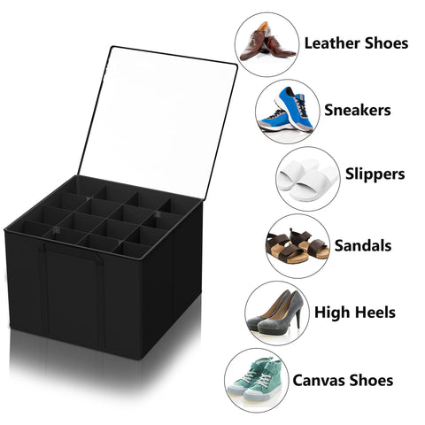 SUOCO 17 by 17 by 13 inch organizer fits bedrooms, dorms, closets