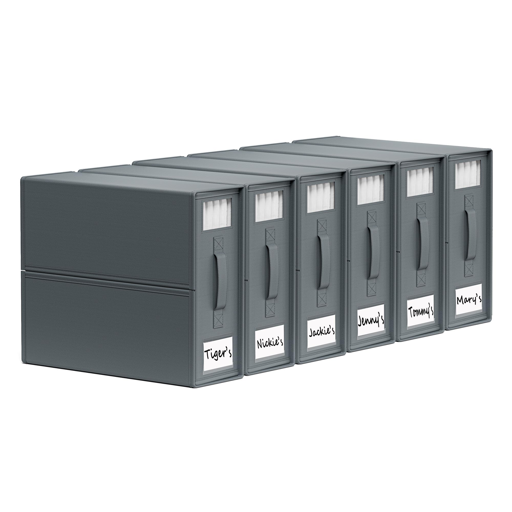 SUOCO SheetCube 6-pack boxes with window for quick sheet visibility.
