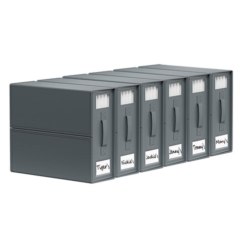SUOCO SheetCube 6-pack boxes with window for quick sheet visibility.