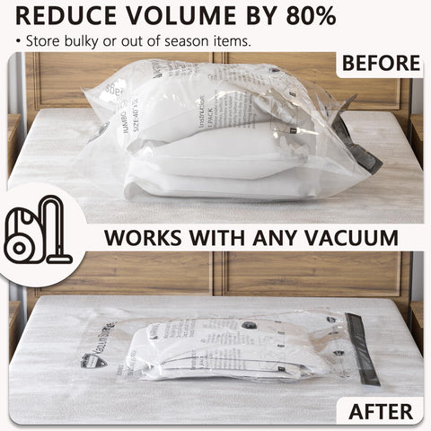 SUOCO bag with double zip seal prevents air leaks during compression.
