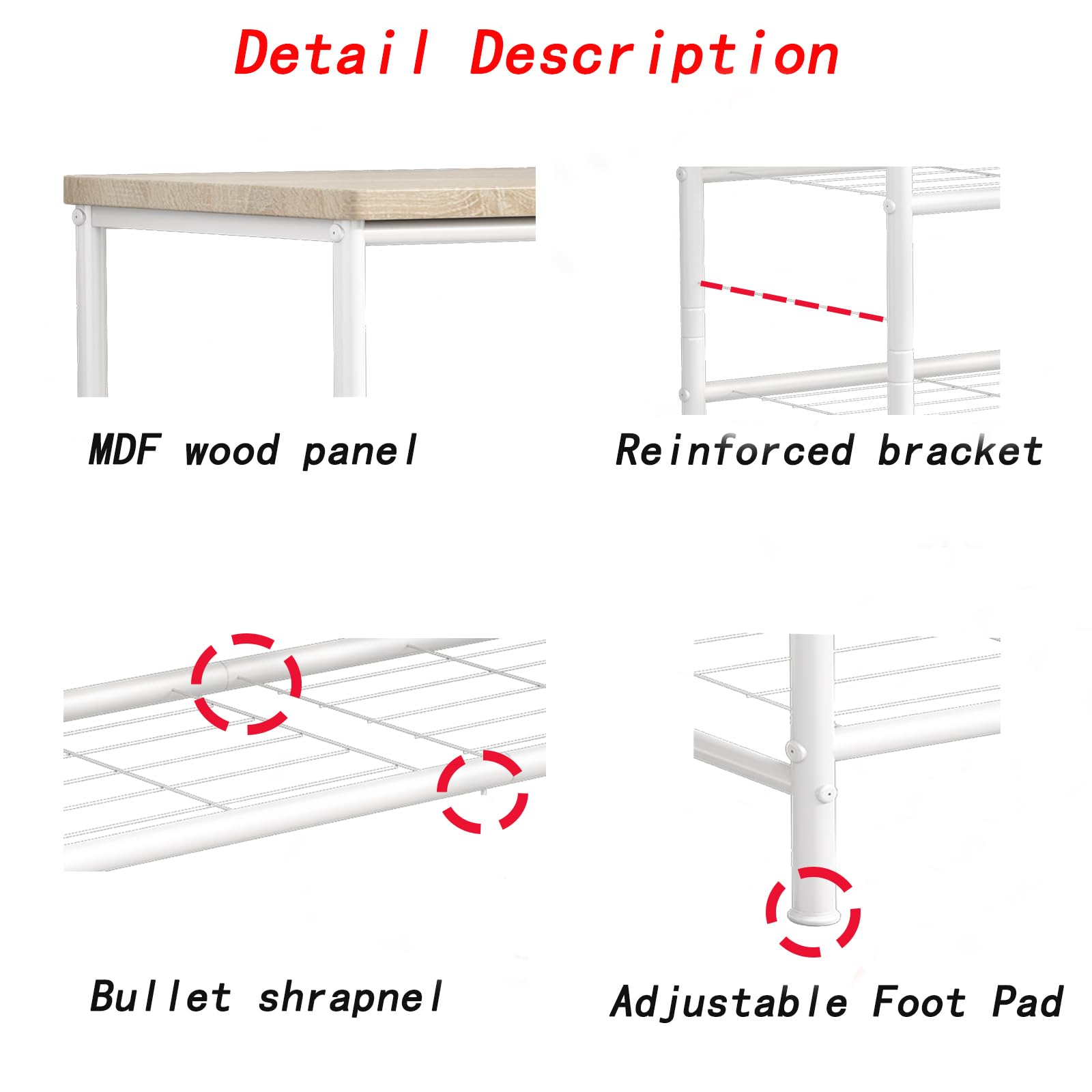 Room setup featuring SUOERNUO rack with White Oak finish in a modern space