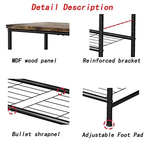 SUOERNUO free-standing design allows easy relocation without drilling.