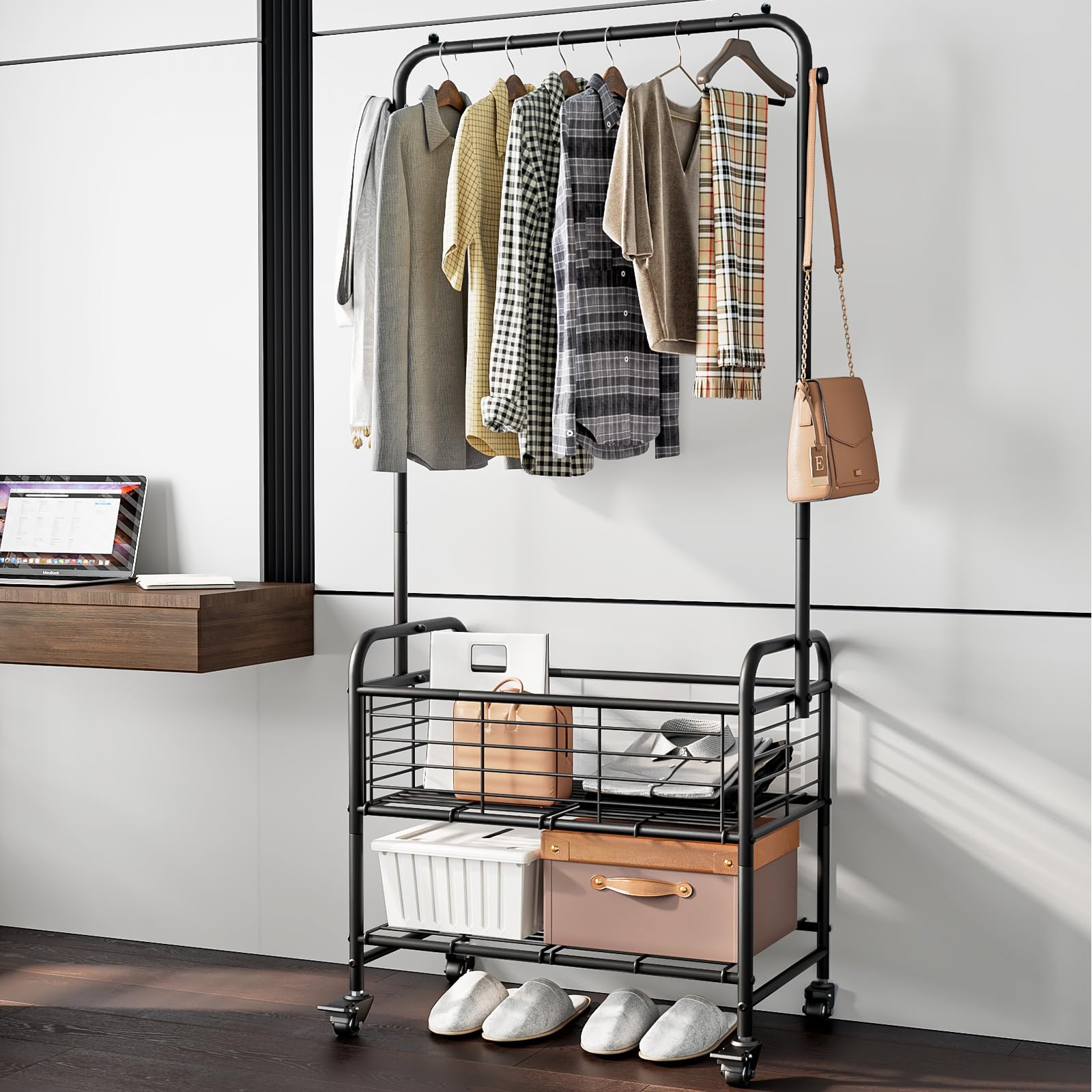 SUOERNUO sturdy round-pipe frame supports heavy daily use.