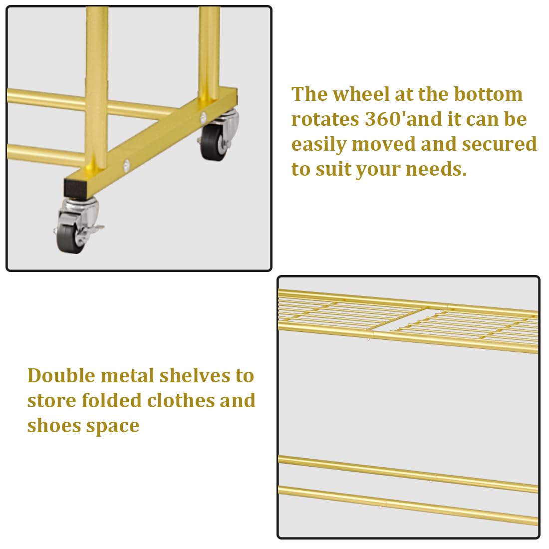 SUOERNUO four wheel design ensures easy movement across carpet and floors