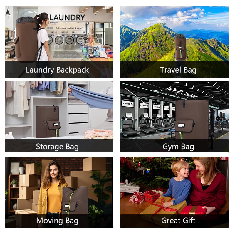 SUOVOCK 115-liter capacity supports large laundry loads