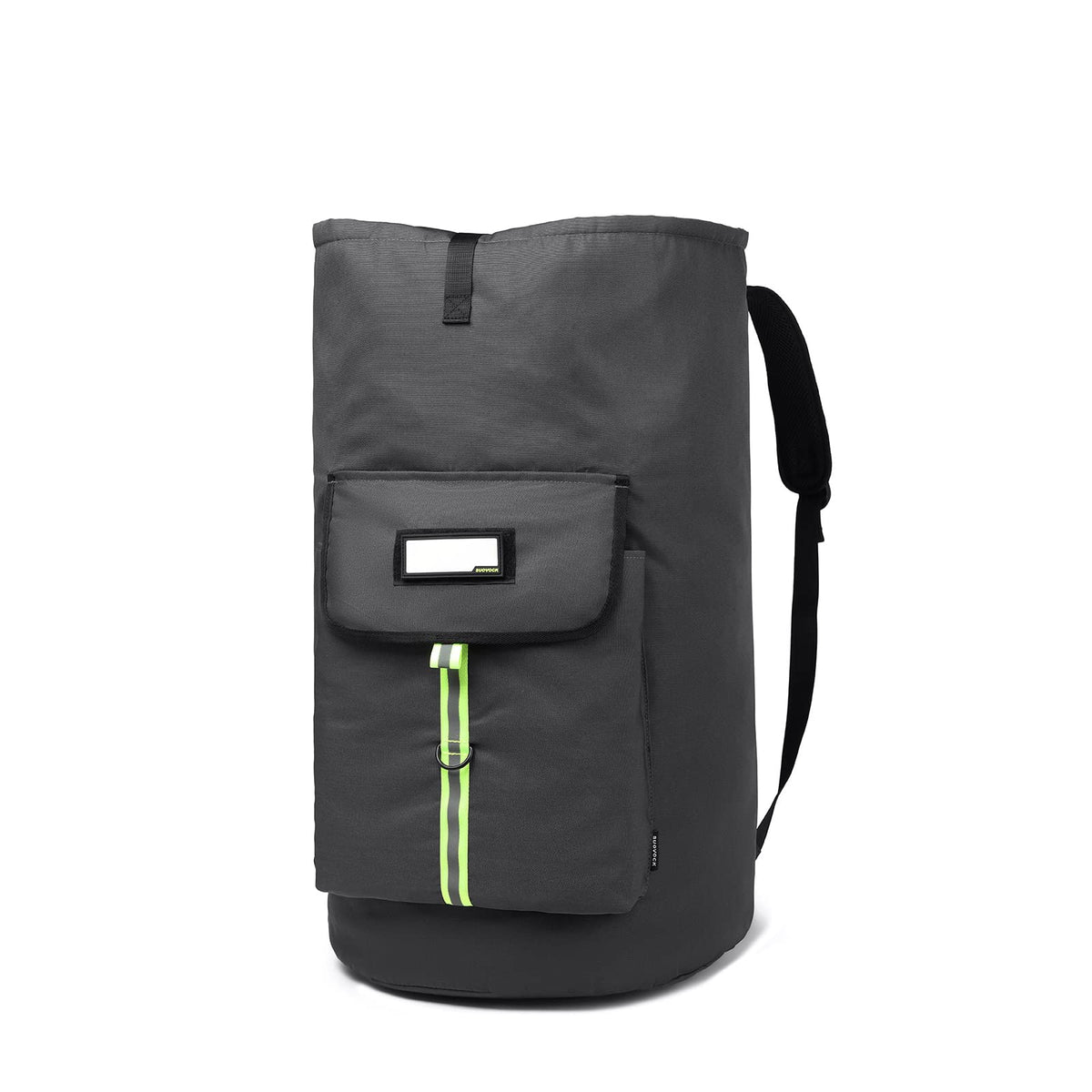 SUOVOCK laundry backpack full view demonstrates massive capacity for bulky clothes