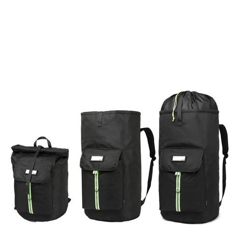 SUOVOCK bag features reflective strip for visibility in low light