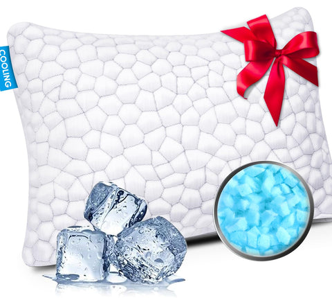 Supa Modern Cooling Pillow cover closeup highlighting breathable fabric for cooling comfort.