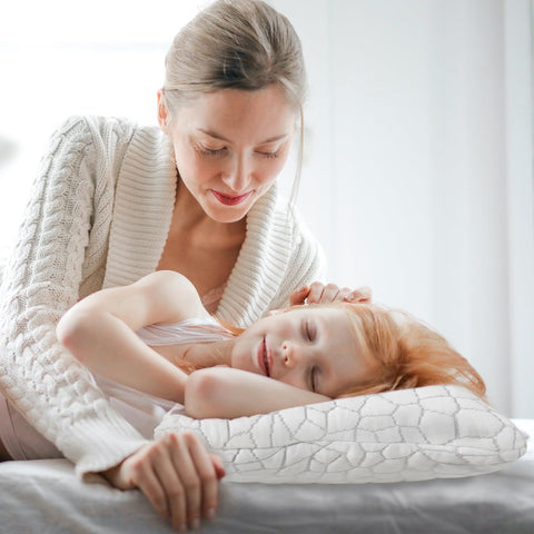 SUPA MODERN shredded memory foam filling allows customizable height