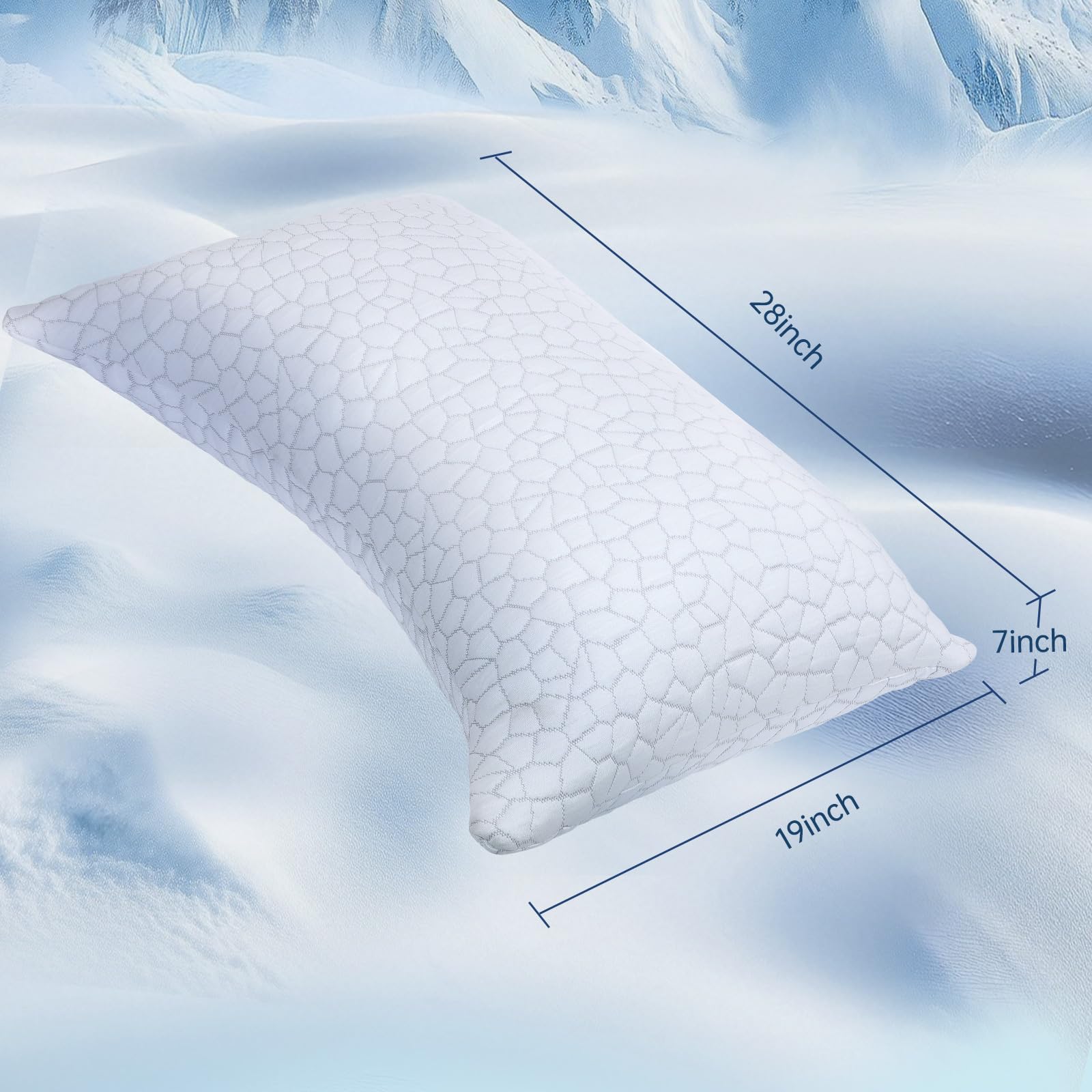 SUPA MODERN crescent contour aligns spine for comfortable side sleeping