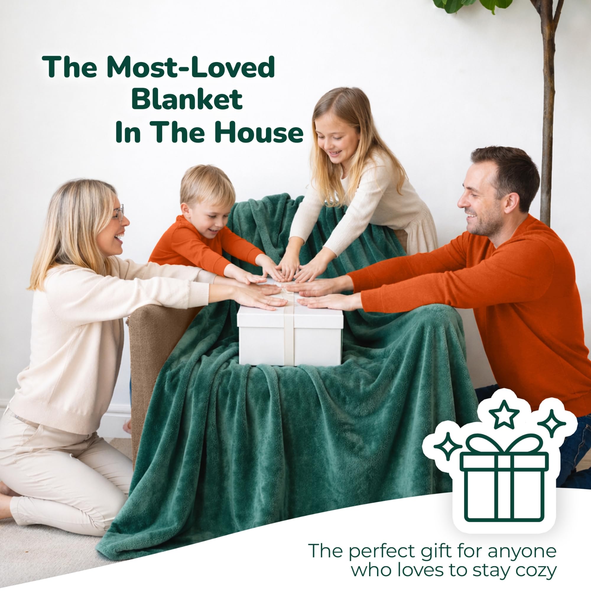 Built-in arm holes enable easy movement while bundled in warmth.