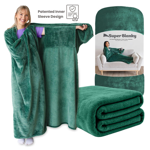 Generous 70 x 60 inch size drapes fully over seating.