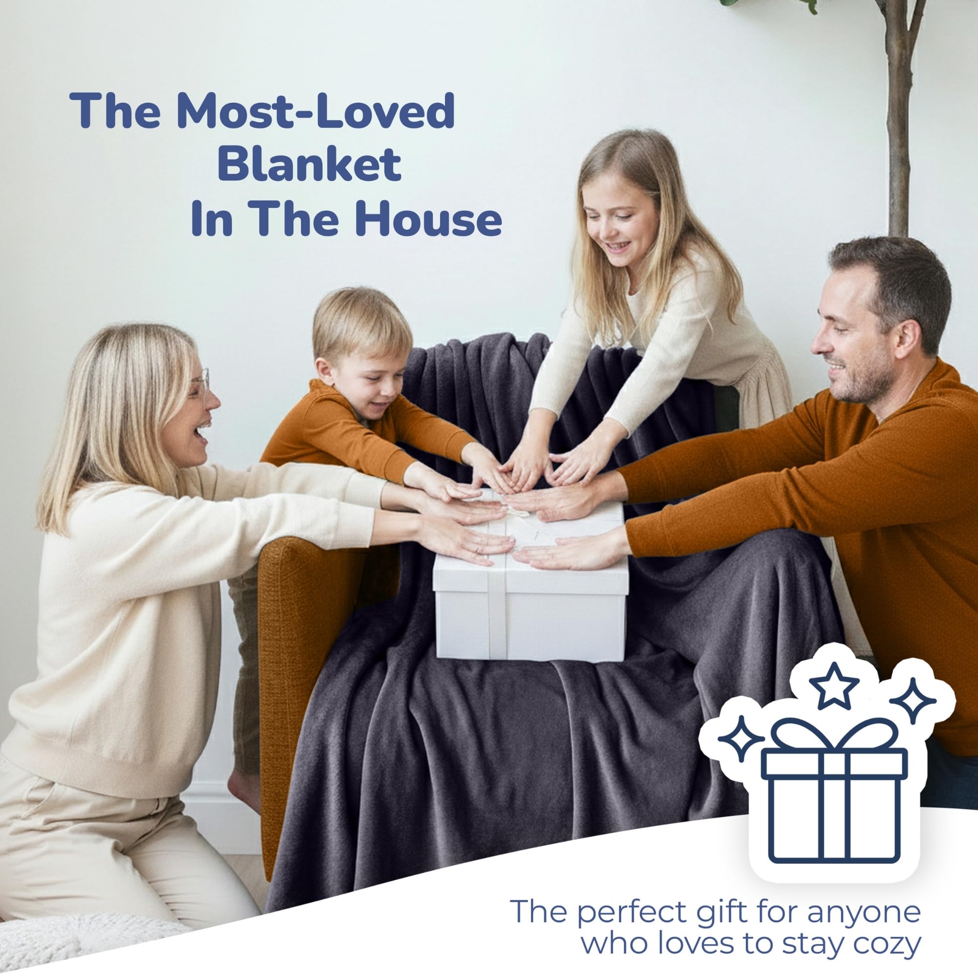 Super Blanky office blanket wrap keeps you comfy during long work sessions.