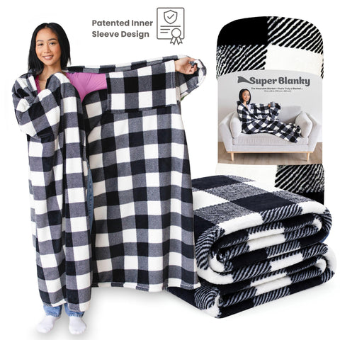 Super Blanky fabric is easy to care for and warm.