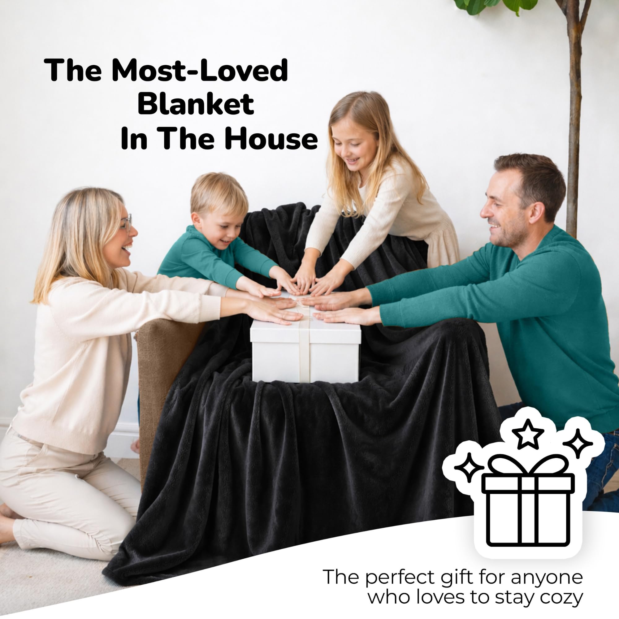 Super Blanky wearable blanket doubles as a travel blanket for on-the-go comfort.