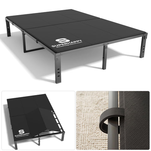 Superhappy bunkie board low-profile design maintains bed height