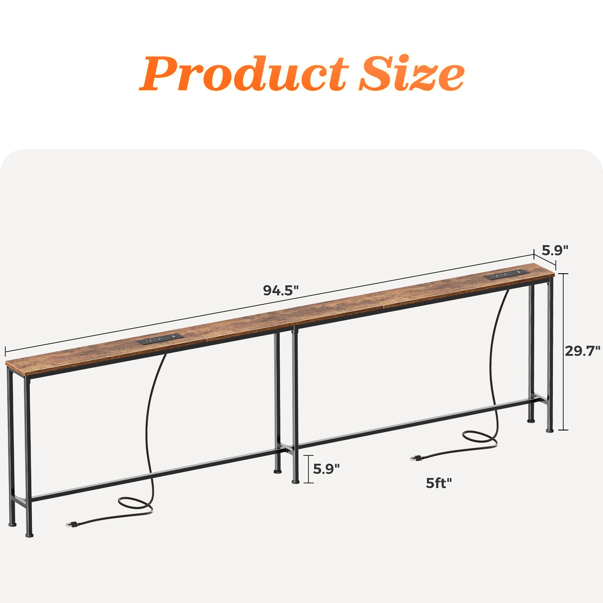 SUPERJARE simple assembly with labeled parts and included tools