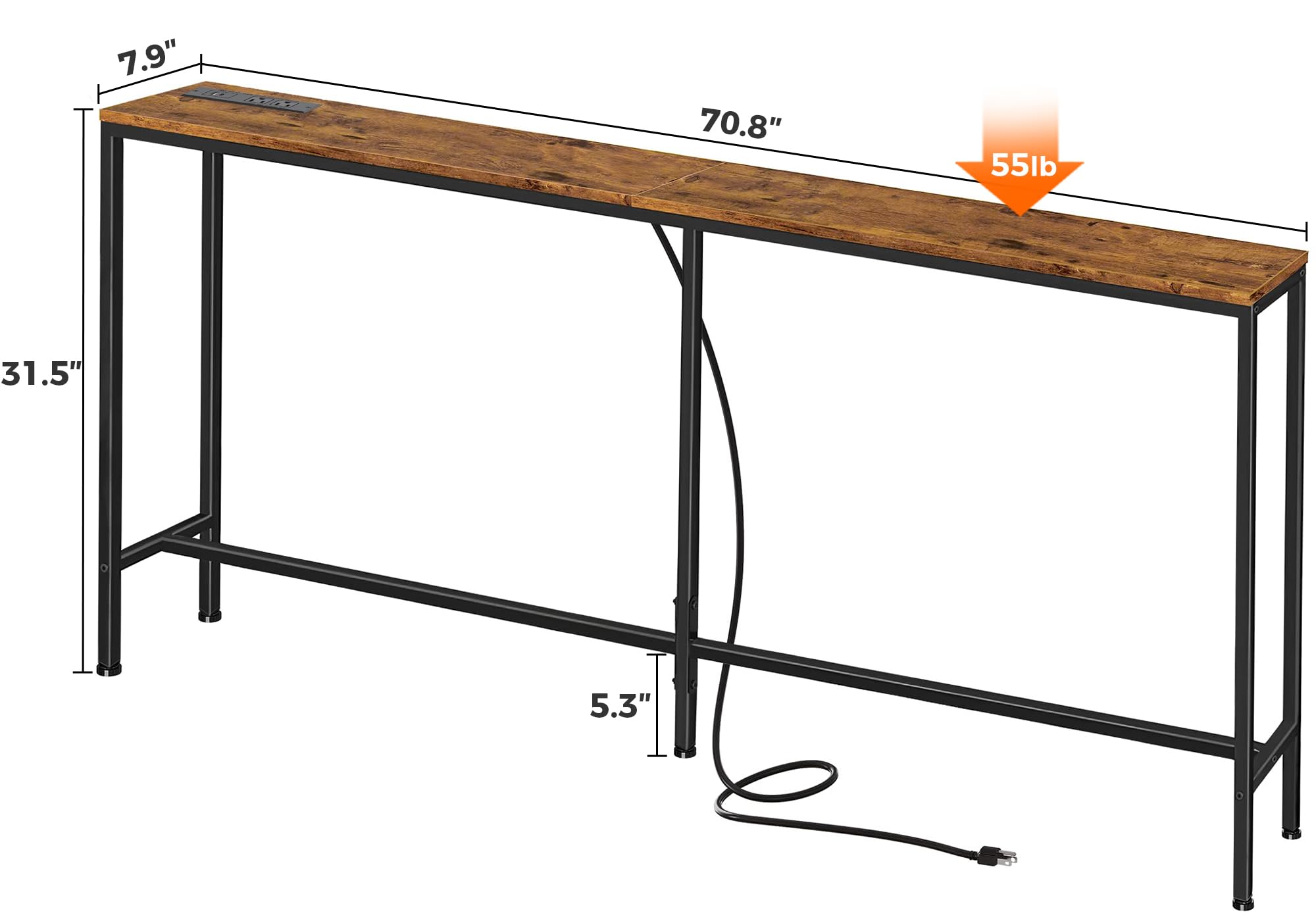 Easy assembly with numbered parts and included tools for quick setup