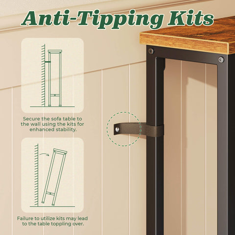 SUPERJARE simple 15-minute assembly and wall mounting.