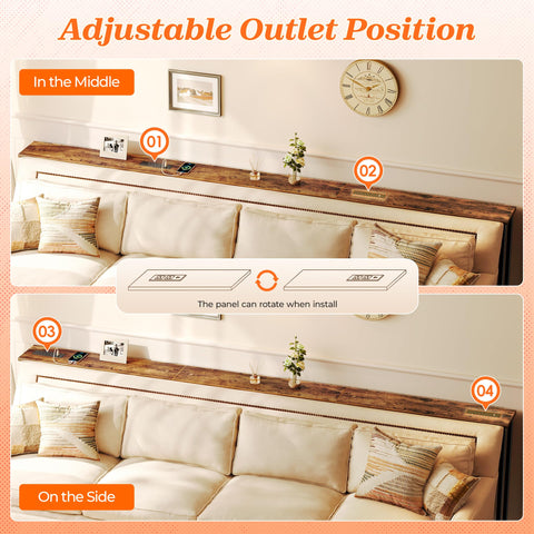SUPERJARE narrow profile preserves wall vents and airflow in tight spaces.