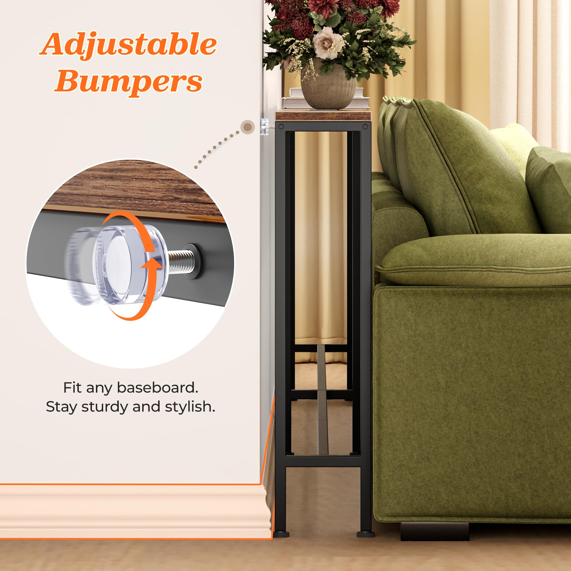 SUPERJARE narrow space solution for small living rooms