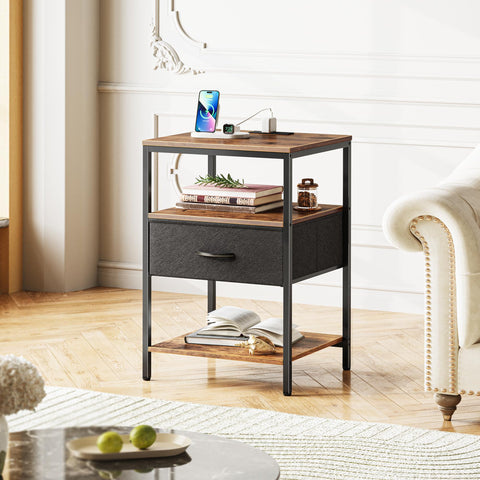 Versatile use as a bedside table or living room accent by SUPERJARE
