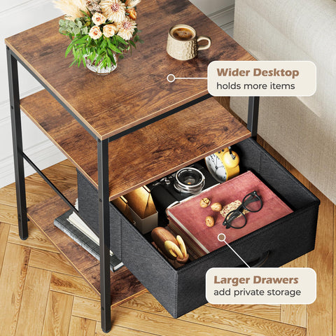 Solid particle board with metal frame for sturdy support