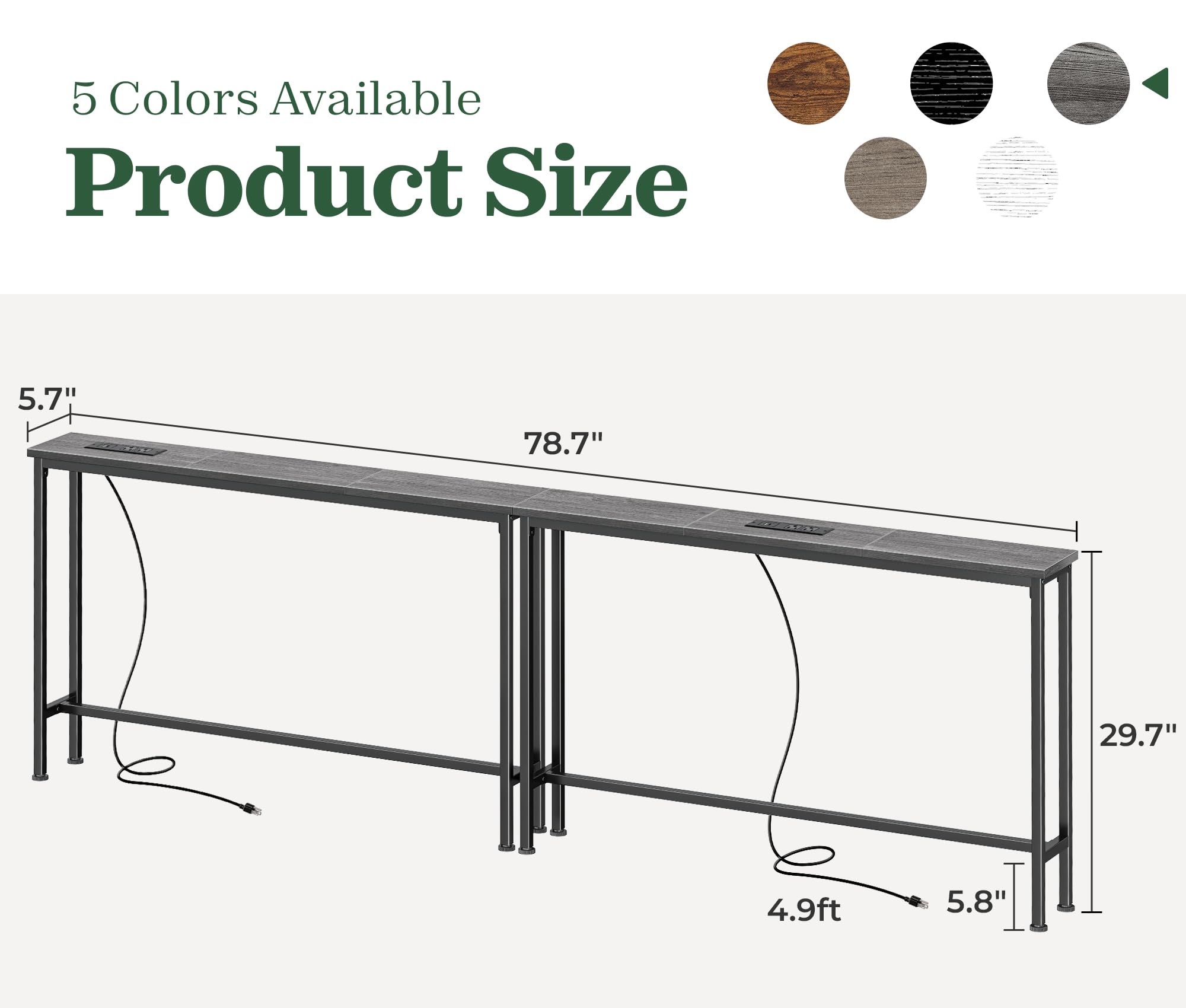 SUPERJARE quick-assembly-wall-attachment ensures stable setup in minutes.