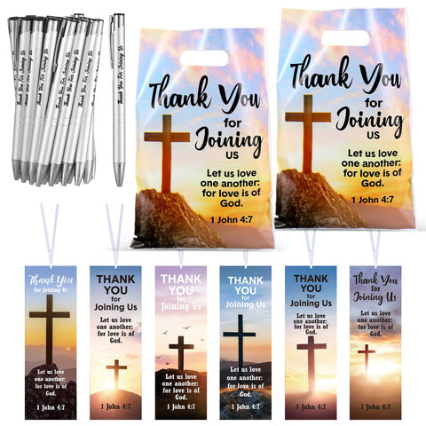 Supervitae church welcome bags with cross design ideal for welcoming visitors