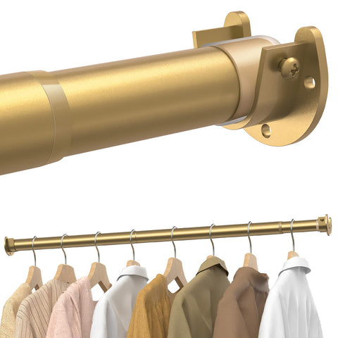 Supforce stepless adjustment for precise closet fit.