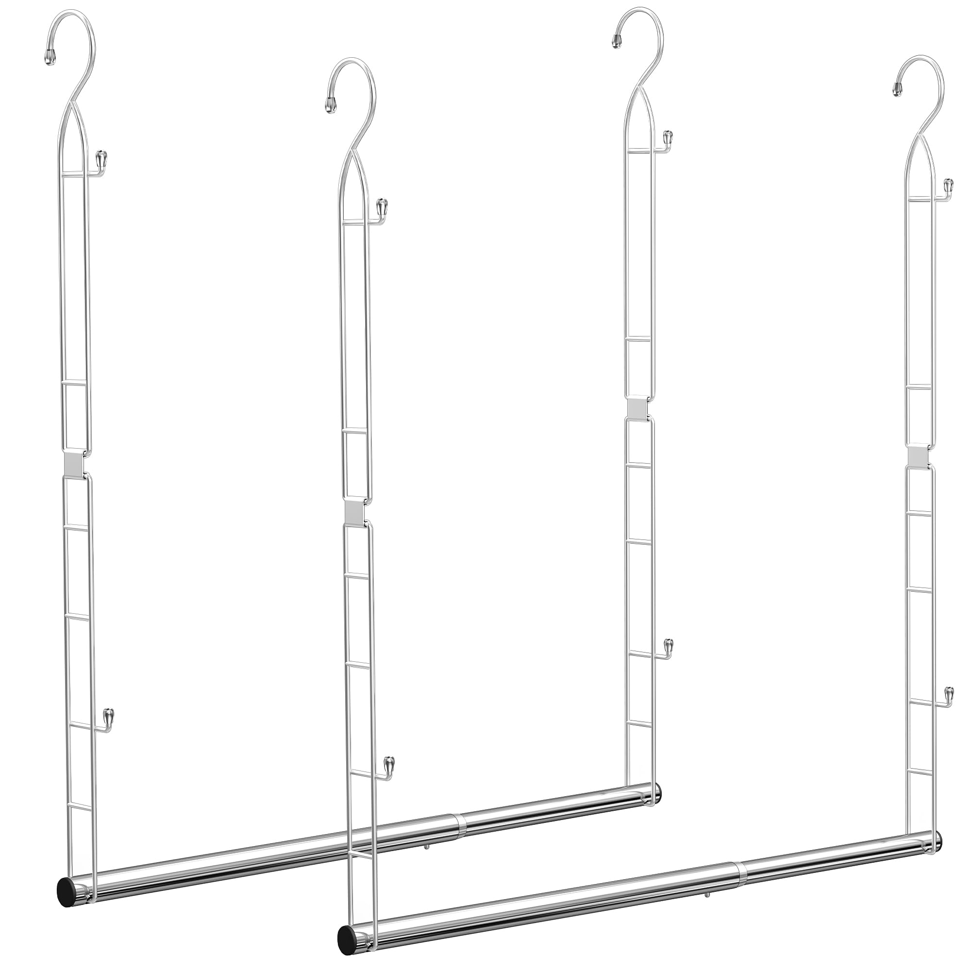 Supforce hanging closet rod installation shows quick, tool-free setup for organized wardrobes.