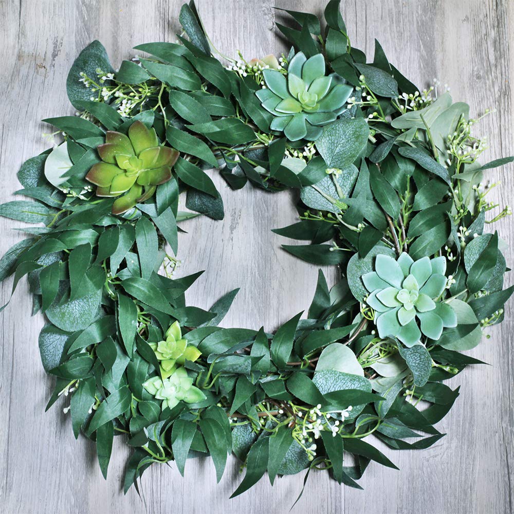 Supla indoor outdoor greenery garland brightening living spaces year‑round.