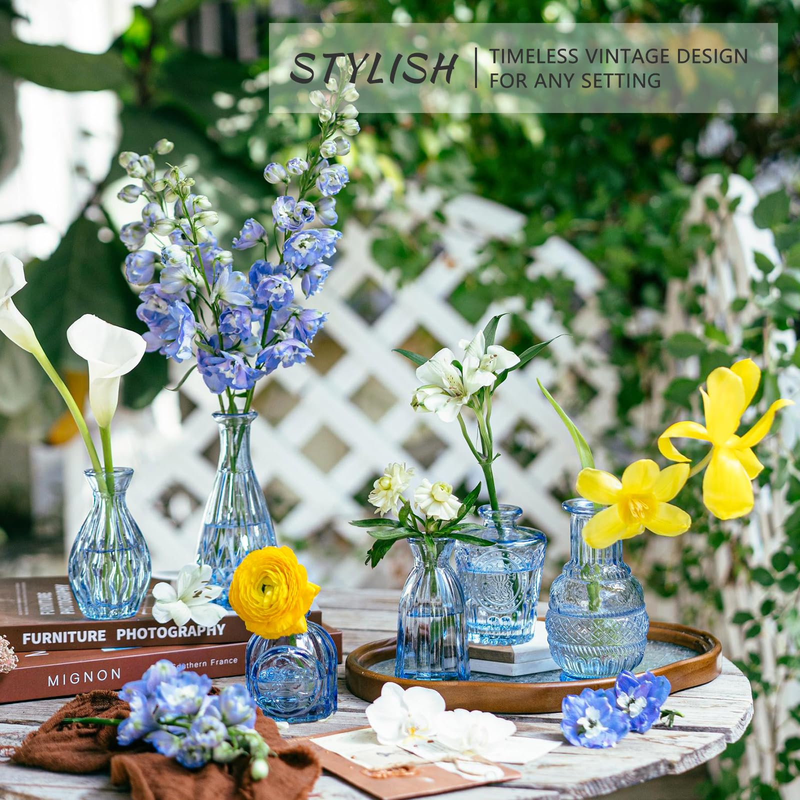 SUPMIND centerpiece vases ideal for weddings and events
