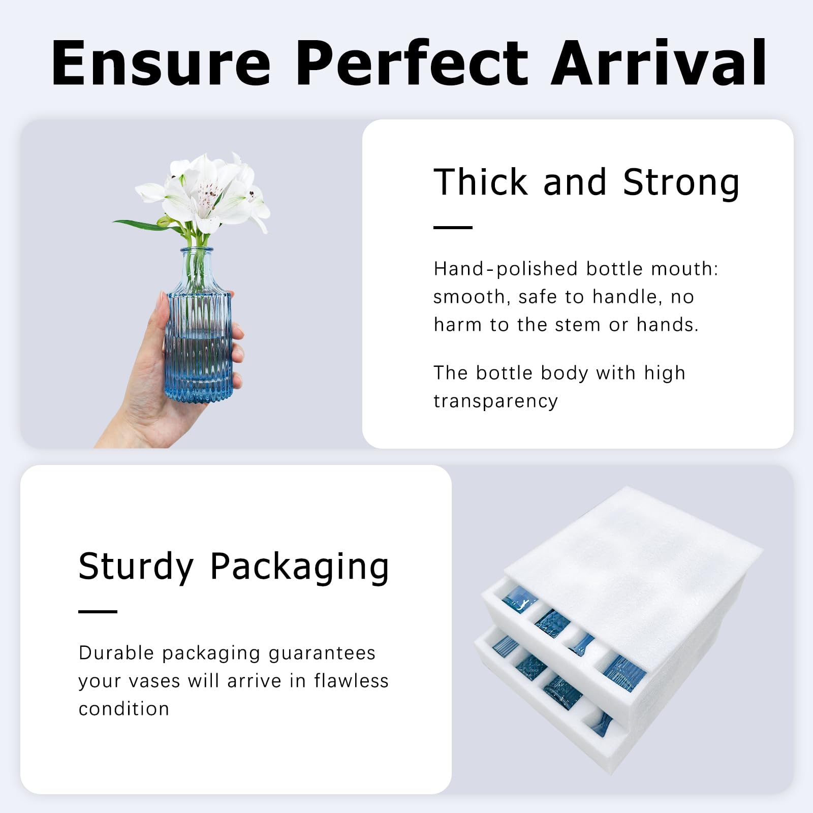 SUPMIND gift-ready vintage vase set for occasions