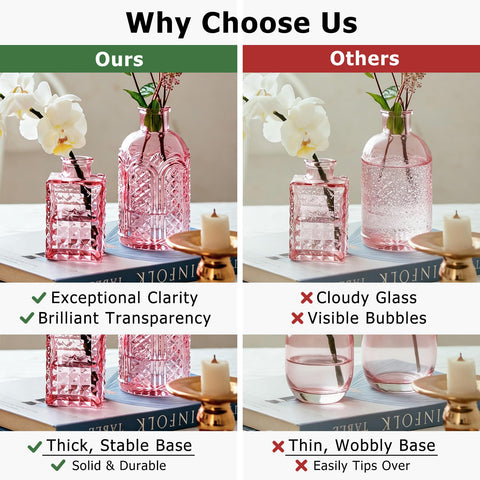 SUPMIND packaging protects each vase during shipping for safe delivery.