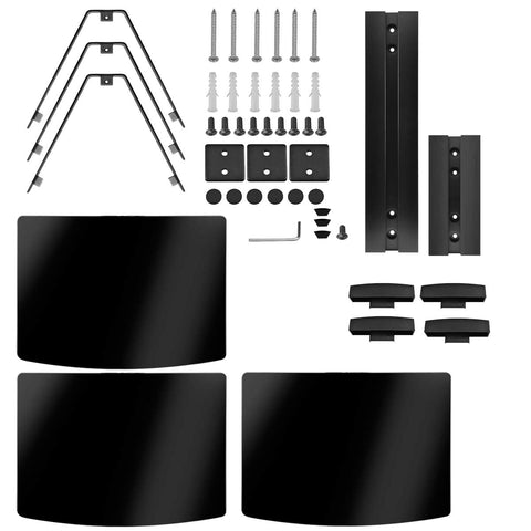 Suptek CS303 black finish complements home theater decor